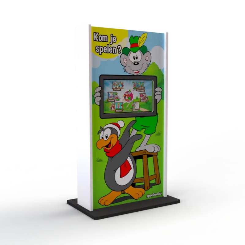 Bestel een speelhoekje of kindertouchscreen online. De webshop van Speelhoek.nl, Kinderspeelhoek.nl en Kindertouchscreen.nl